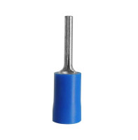 T-169-25 Blue Solid Pin Crimp Terminal (16-14 AWG)
